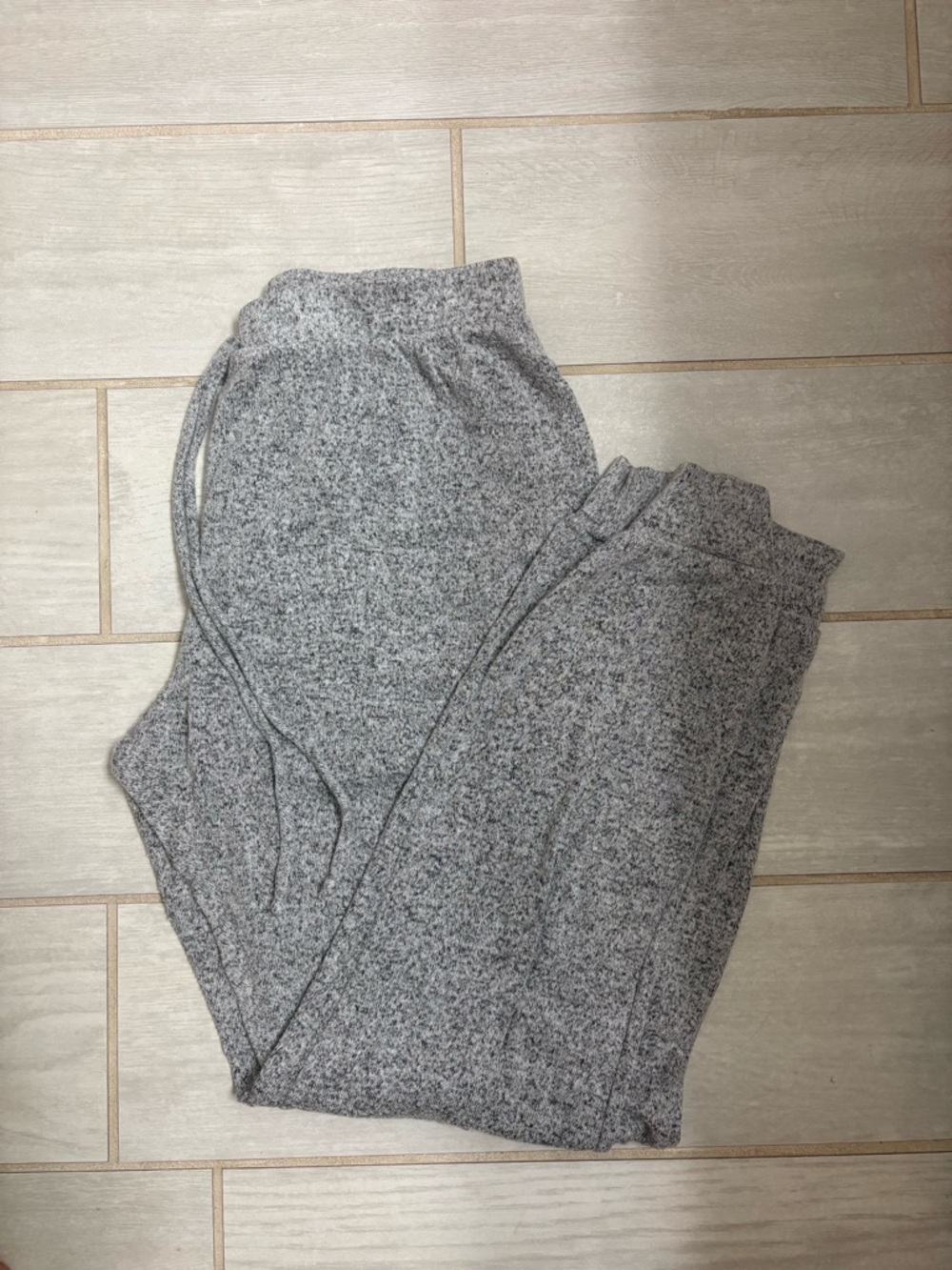 Caution To The Wind Gray Drawstring Sweatpants